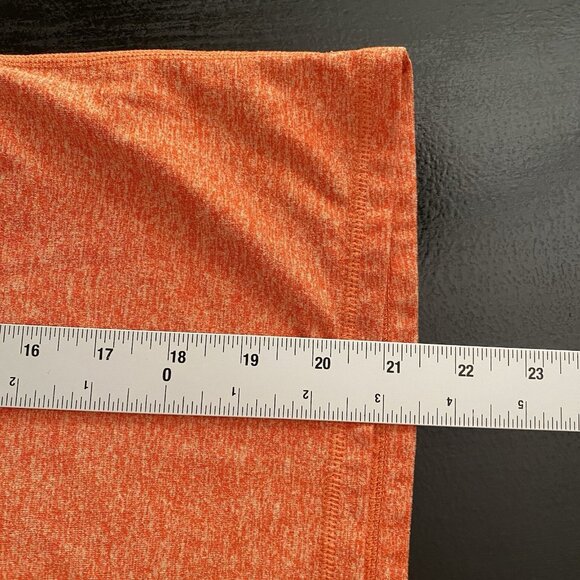 Athleta Uptempo Tank S Athletic Workout Top Loose Relaxed Fit Heather Orange - Picture 10 of 10